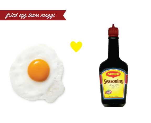 Food Matchmaking: Fried Egg Loves Maggi