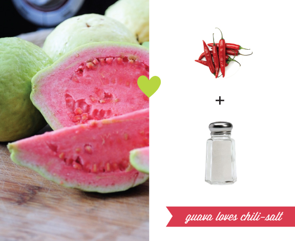 Food Matchmaking: Guava Loves Chili Salt