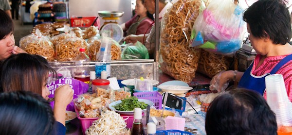 Eating in Chiang Mai, Thailand